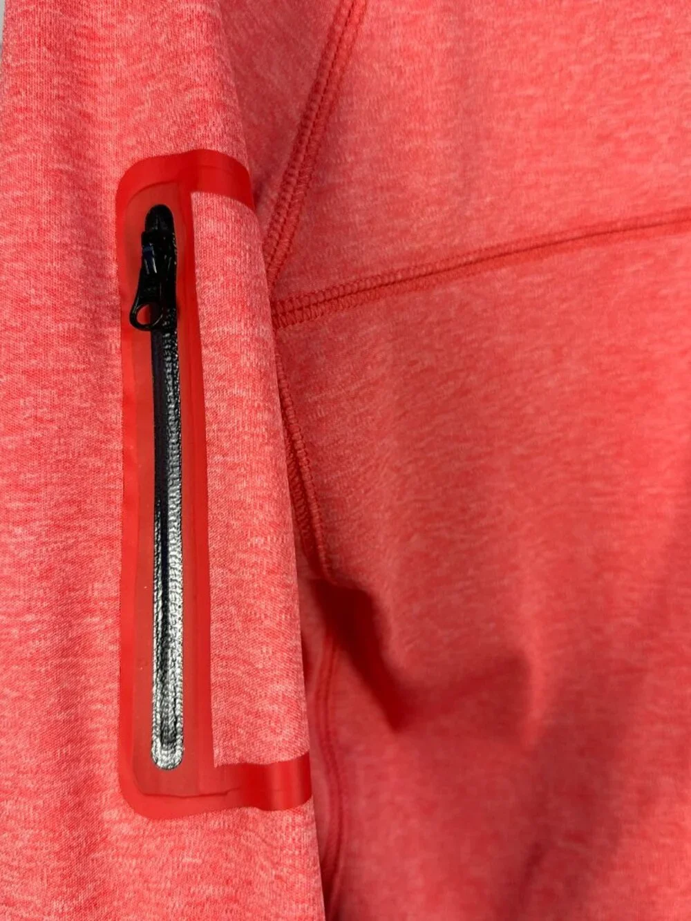 Robert‎ Graham X Men's Quarter Zip Lightweight Golf Pullover, Size Medium, Coral